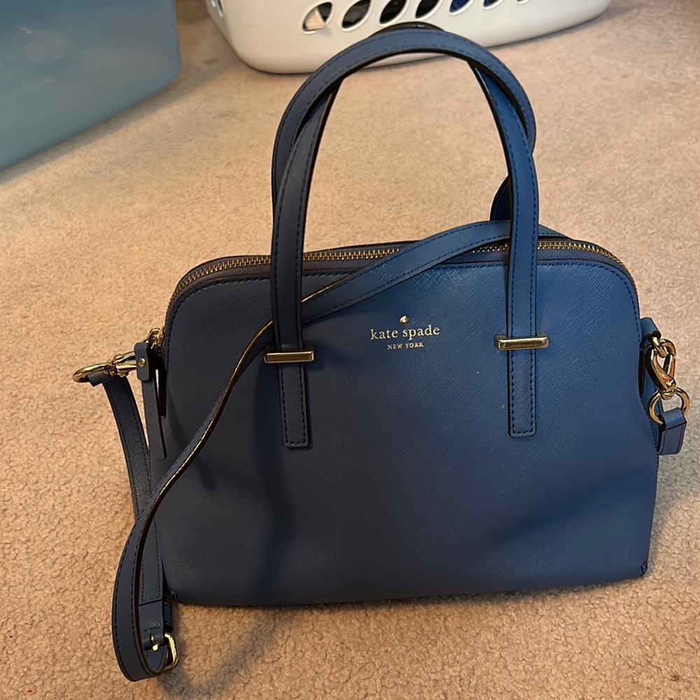 Kate Spade Cedar Street Maise Blue Purse